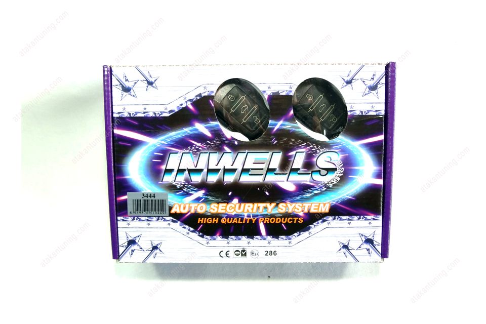 Inwells Marka Sustalı Kumandalı Oto Alarm Model No 3444