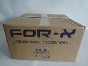 For-X X-112S 1000 Watt 250 Watt RMS 30 cm Subwoofer