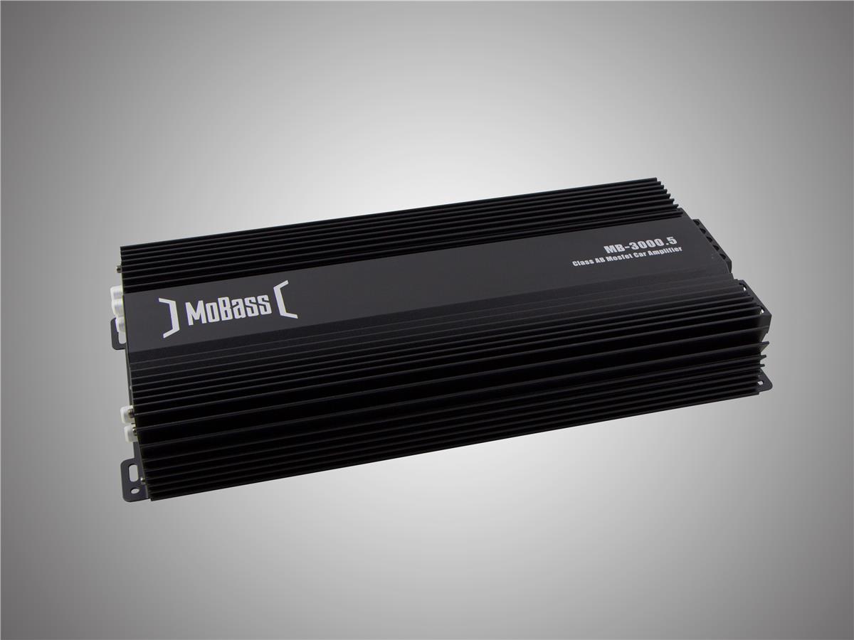 Mobass MB-3000.5 5 Kanallı Bass Kontrollü Oto Amfi