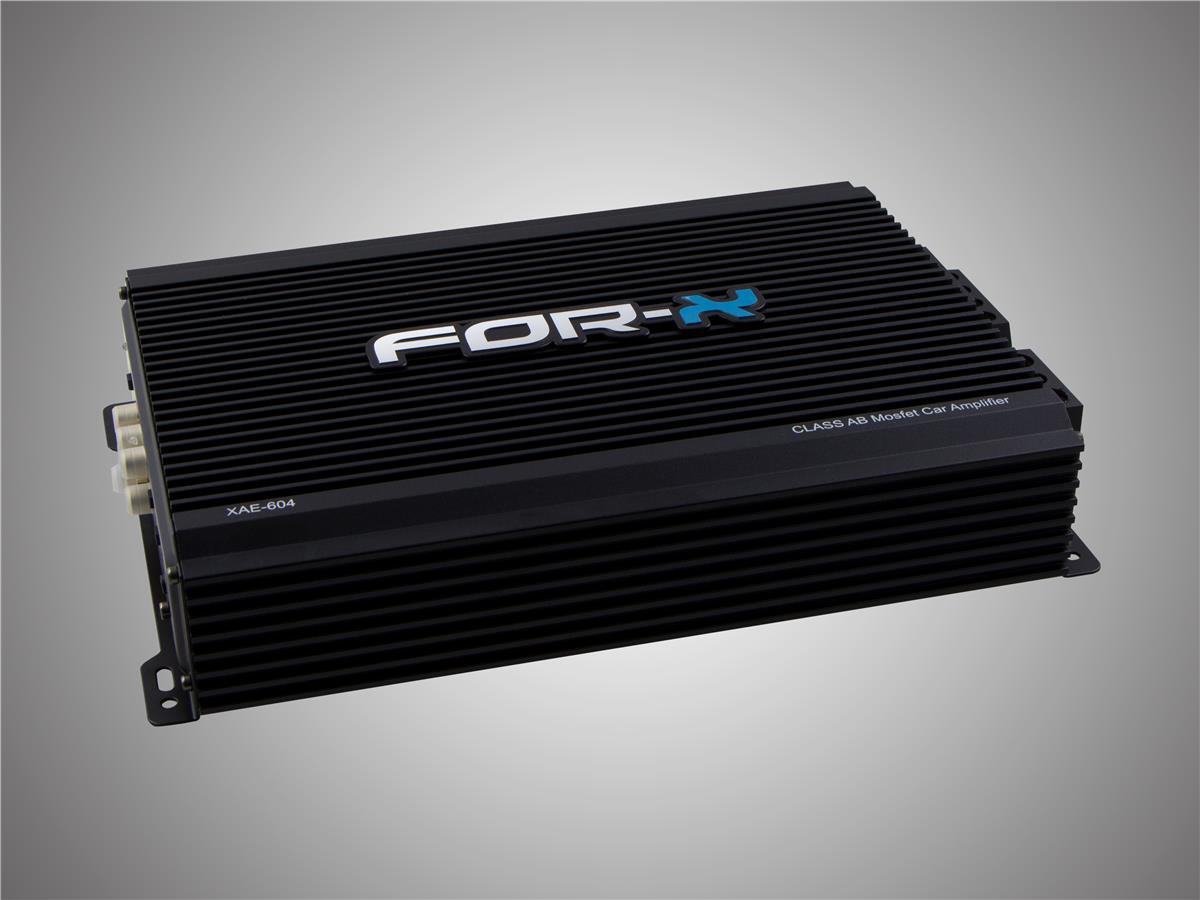For-X XAE-604 Bass Kontrollü 4 Kanallı Oto Amfi
