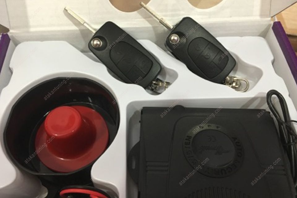 Inwells Marka Sustalı Kumandalı Oto Alarm Model No 3208