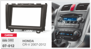 Honda CR-V 2007-2012 Uyumlu Double Teyp Çerçevesi