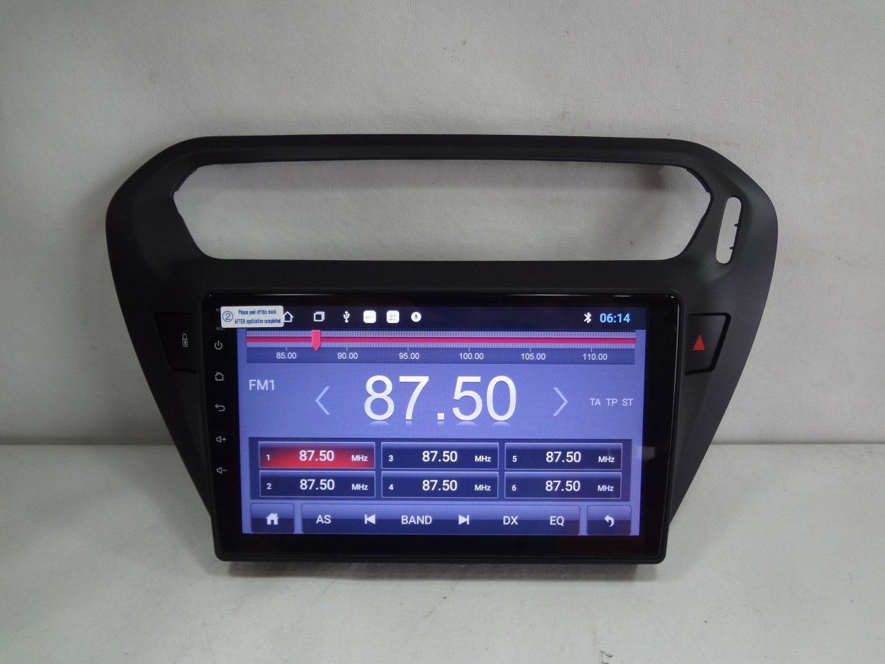 Navix Peugeot 301 Android 12 CarPlay Multimedya Sesli Komut -Siyah-