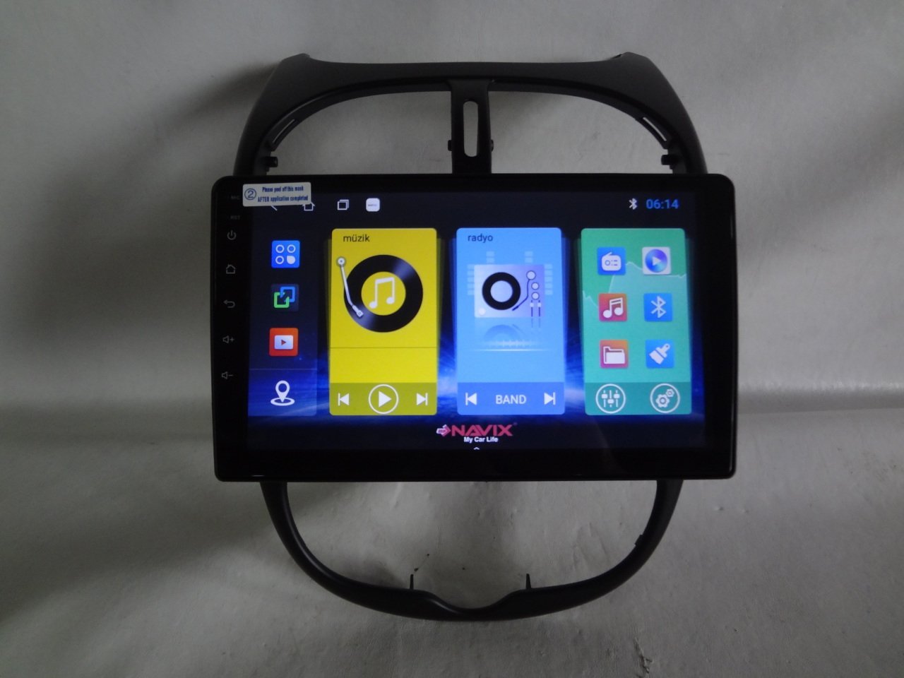 Navix Peugeot 206 Android 12 CarPlay Multimedya Sesli Komut