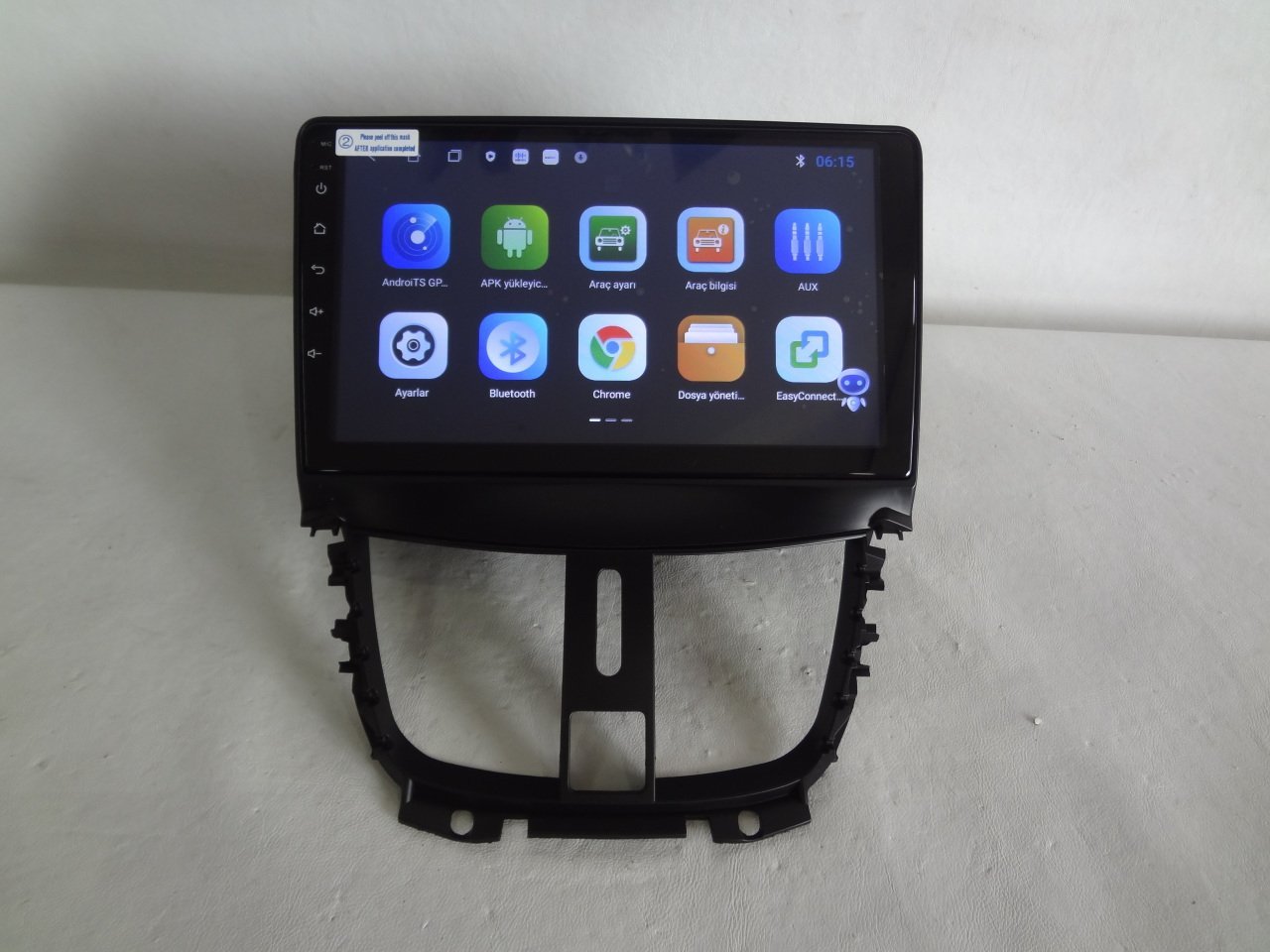 Navix Peugeot 207 Android 12 CarPlay Multimedya Sesli Komut