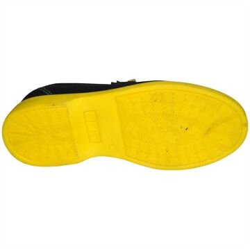 Çocuk Filet Günlük Ayakkabı - siyah/sarı taban