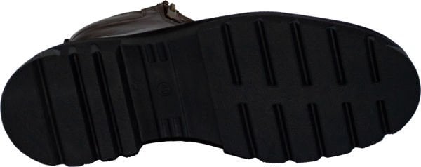 Erkek Kışlık Deri Bot - Koyu Kahverengi