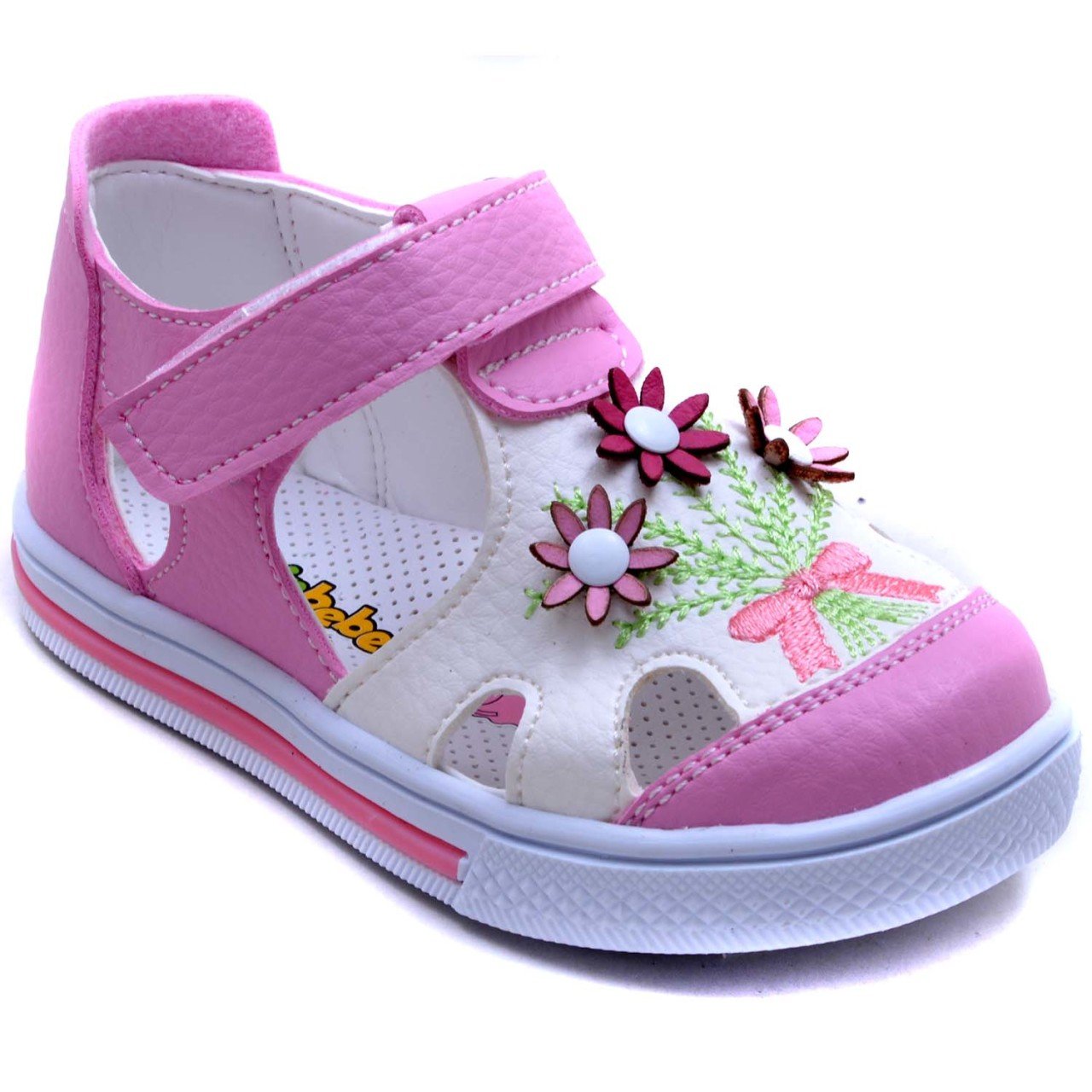 SB-2212 Bebe Kız Çocuk Sandalet - Pembe