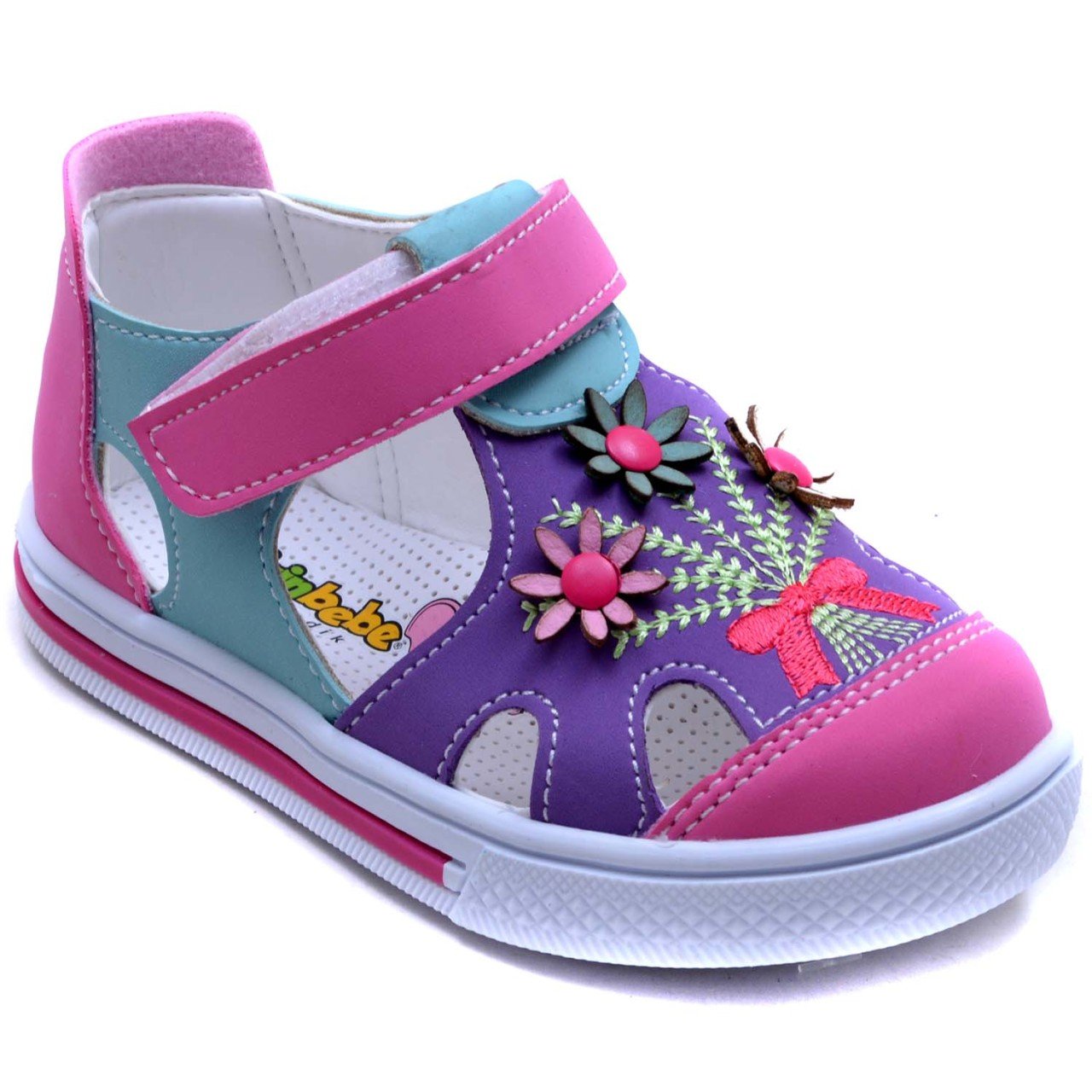 SB-2214 Bebe Kız Çocuk Sandalet - Mor