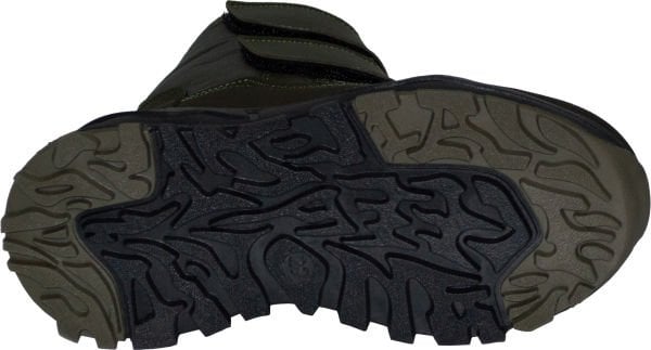 Içi Kürklü Su Geçirmez Kışlık Patik Bot - siyah/yeşil