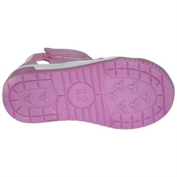 Cırt-Cırtlı Bebe Sandalet - pembe