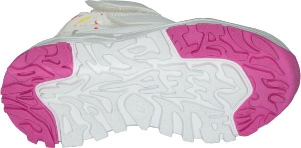 Içi Kürklü Su Geçirmez Kışlık Patik Bot - Fildişi/Multicolor/Beyaz