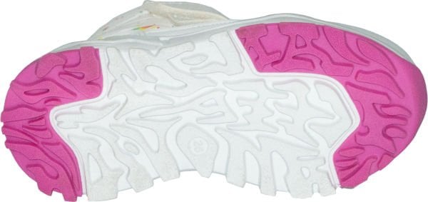 Içi Kürklü Su Geçirmez Kışlık Patik Bot - Fildişi/Multicolor/Beyaz