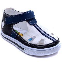 SB-2261 Bebe Erkek Çocuk Sandalet - Beyaz