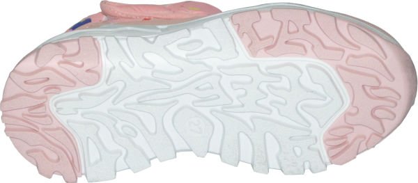 Içi Kürklü Su Geçirmez Kışlık Patik Bot - Fildişi/Multicolor/Pembe