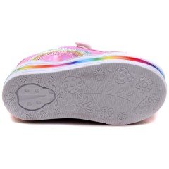 LPT-290 Gökkuşağı Model Bebe Spor Ayakkabı - Pembe