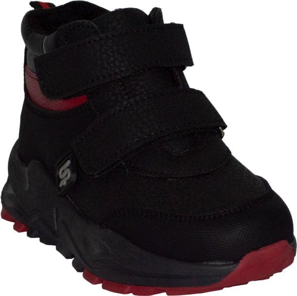 Kışlık Patik Bot - siyah/kırmızı