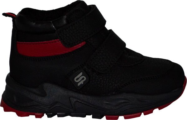 Kışlık Patik Bot - siyah/kırmızı