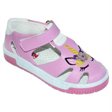 Cırt-Cırtlı Patik Sandalet - pembe