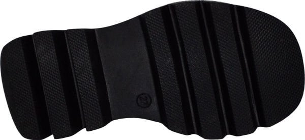 Kışlık Desenli Patik Bot - Siyah