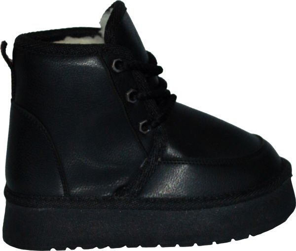 İçi Kürklü Filet Bot - Siyah