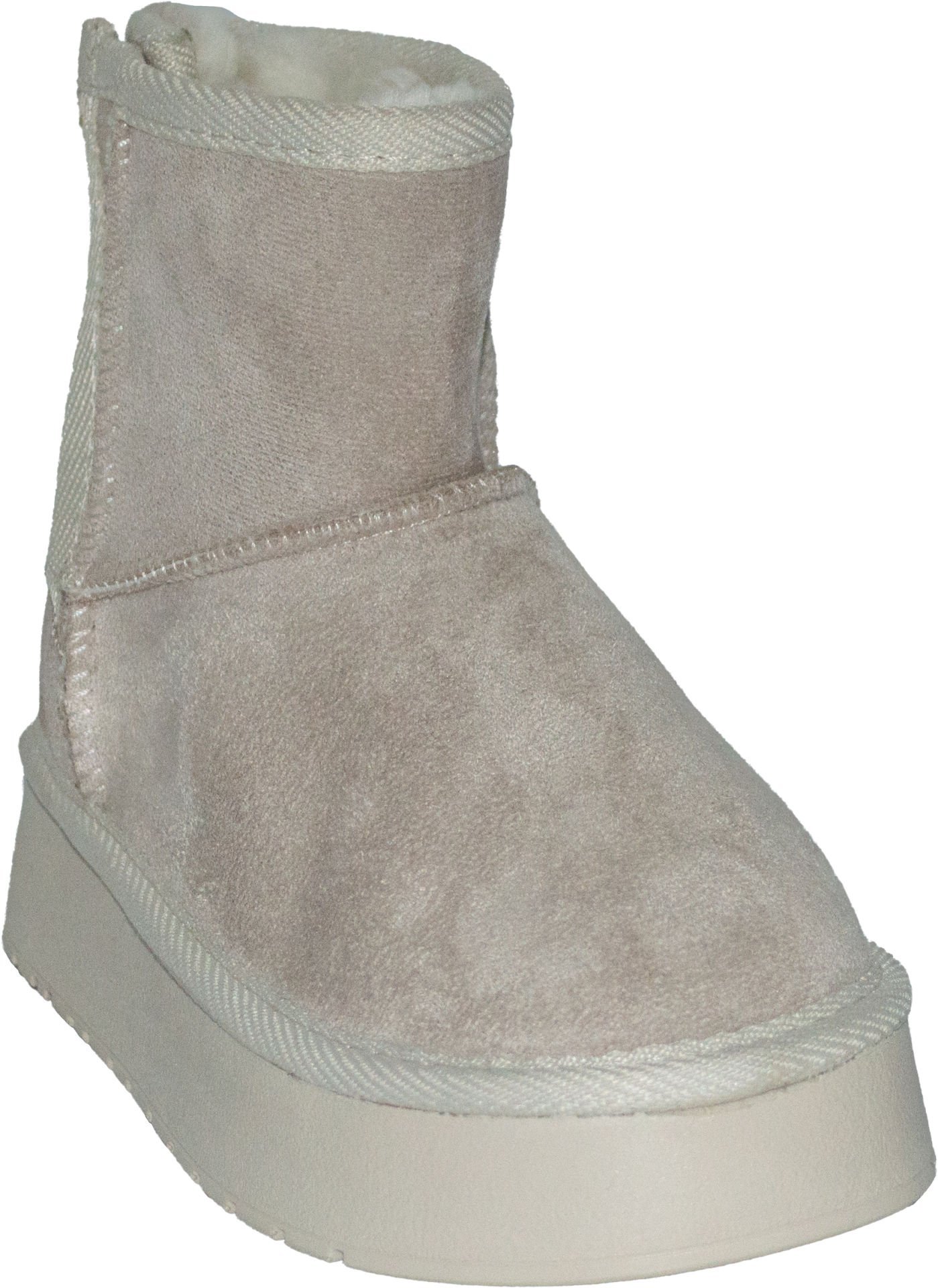 İçi Kürklü Filet Bot - Bej