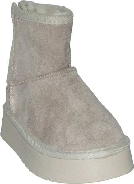 İçi Kürklü Filet Bot - Bej