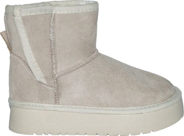 İçi Kürklü Filet Bot - Bej