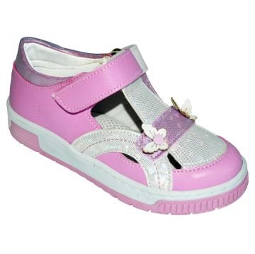 Cırt-Cırtlı Patik Sandalet - pembe