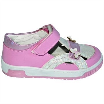 Cırt-Cırtlı Patik Sandalet - pembe