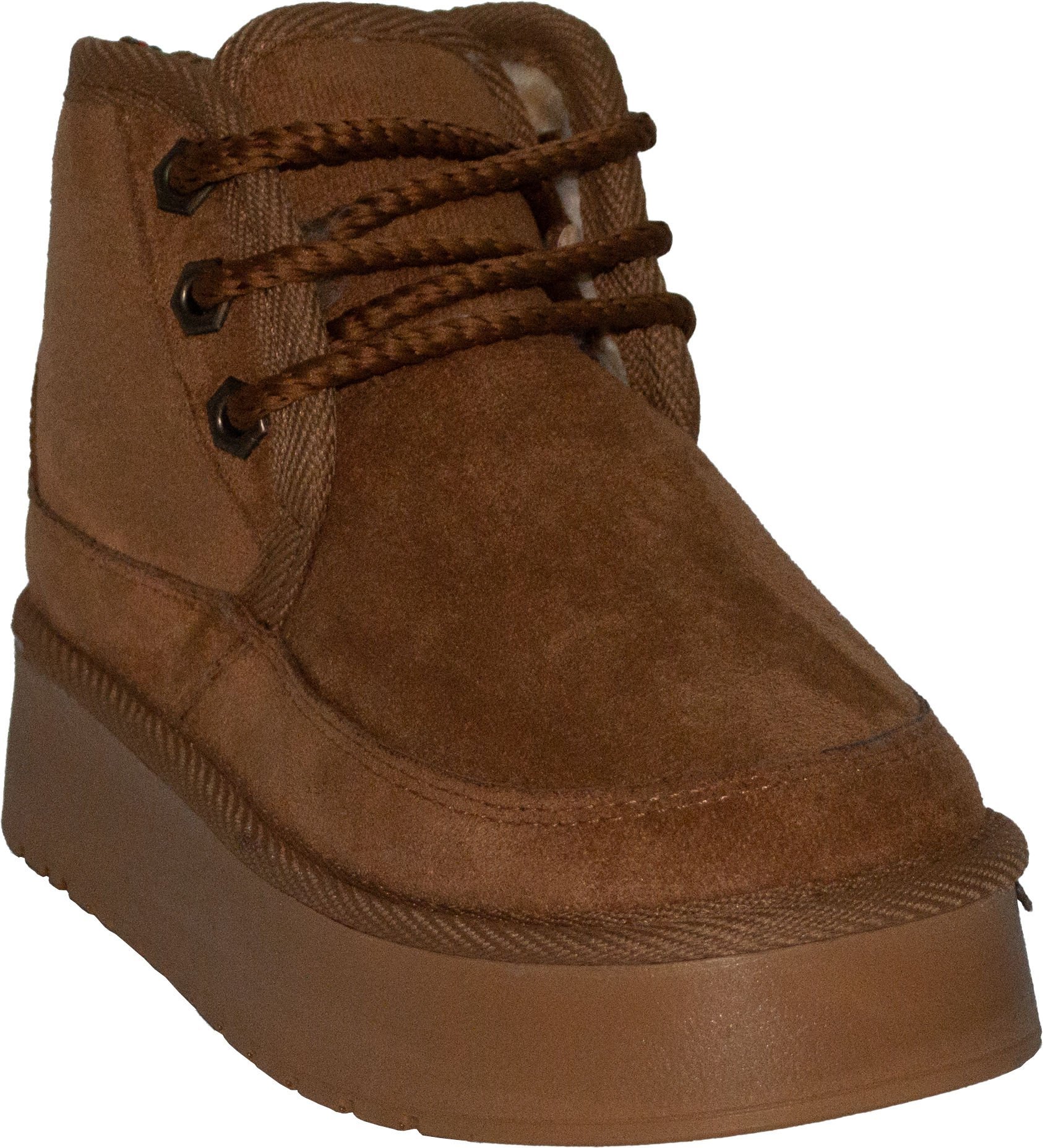 İçi Kürklü Filet Bot - Kahverengi