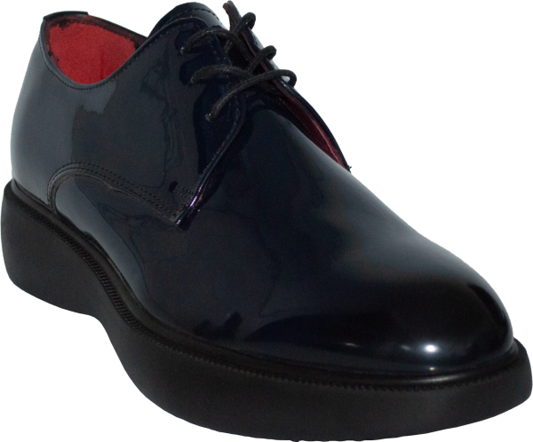 Merdane Bağcıklı Klasik Ayakkabı - Lacivert