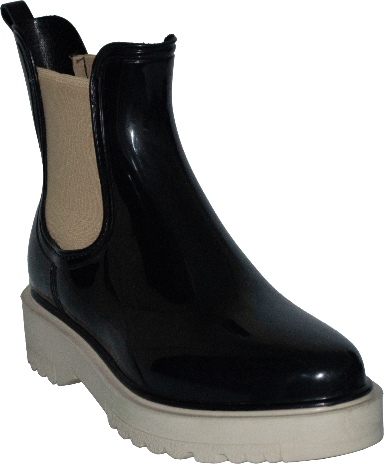 Kadın Kışlık Bot - Siyah/Bej