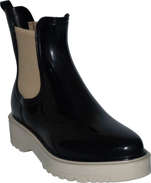 Kadın Kışlık Bot - Siyah/Bej