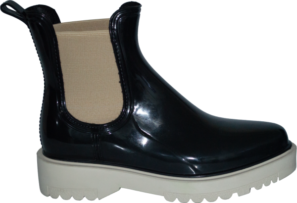 Kadın Kışlık Bot - Siyah/Bej