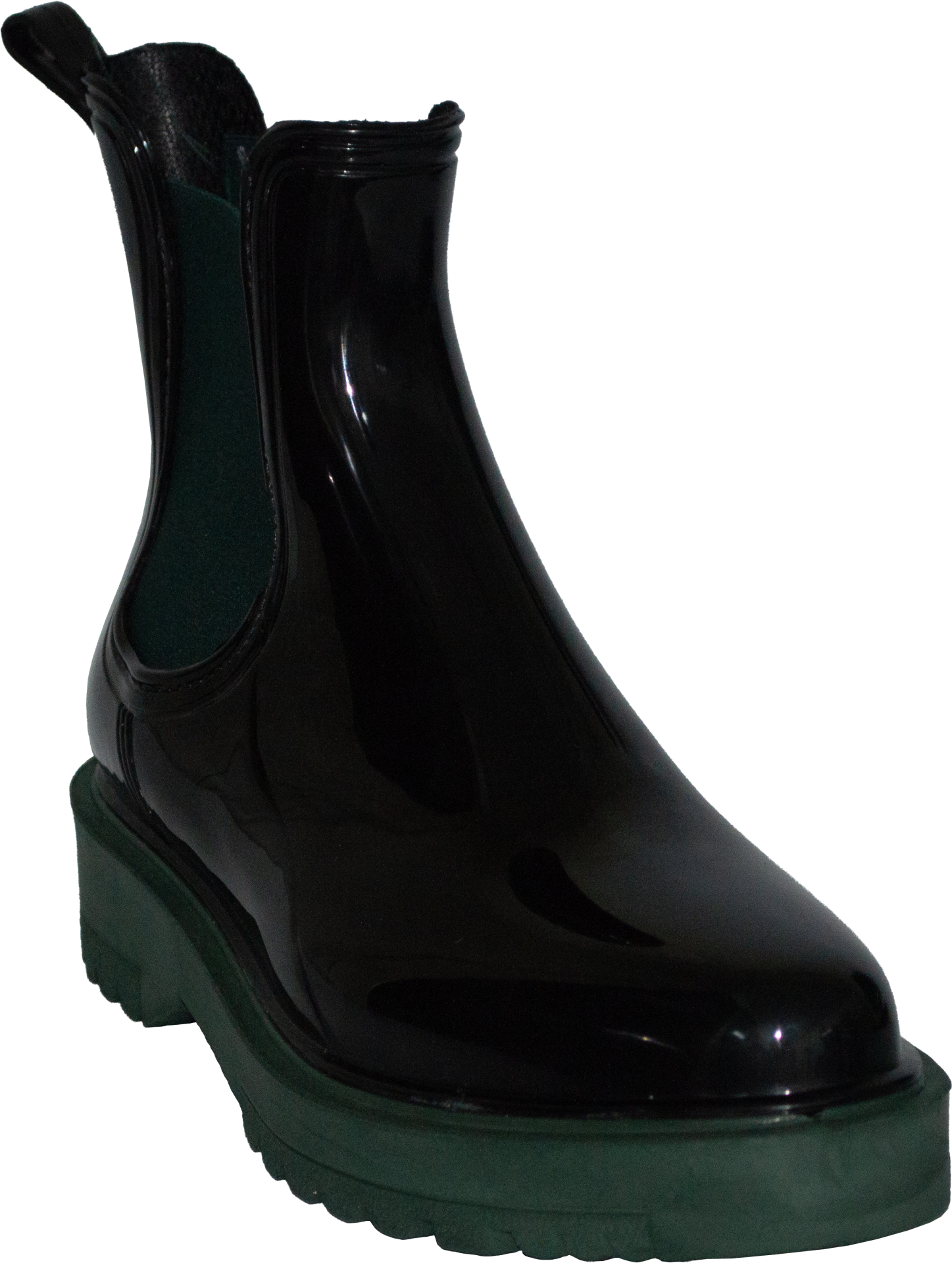 Kadın Kışlık Bot - Siyah/Yeşil