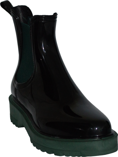 Kadın Kışlık Bot - Siyah/Yeşil