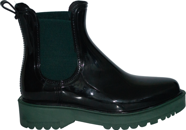 Kadın Kışlık Bot - Siyah/Yeşil