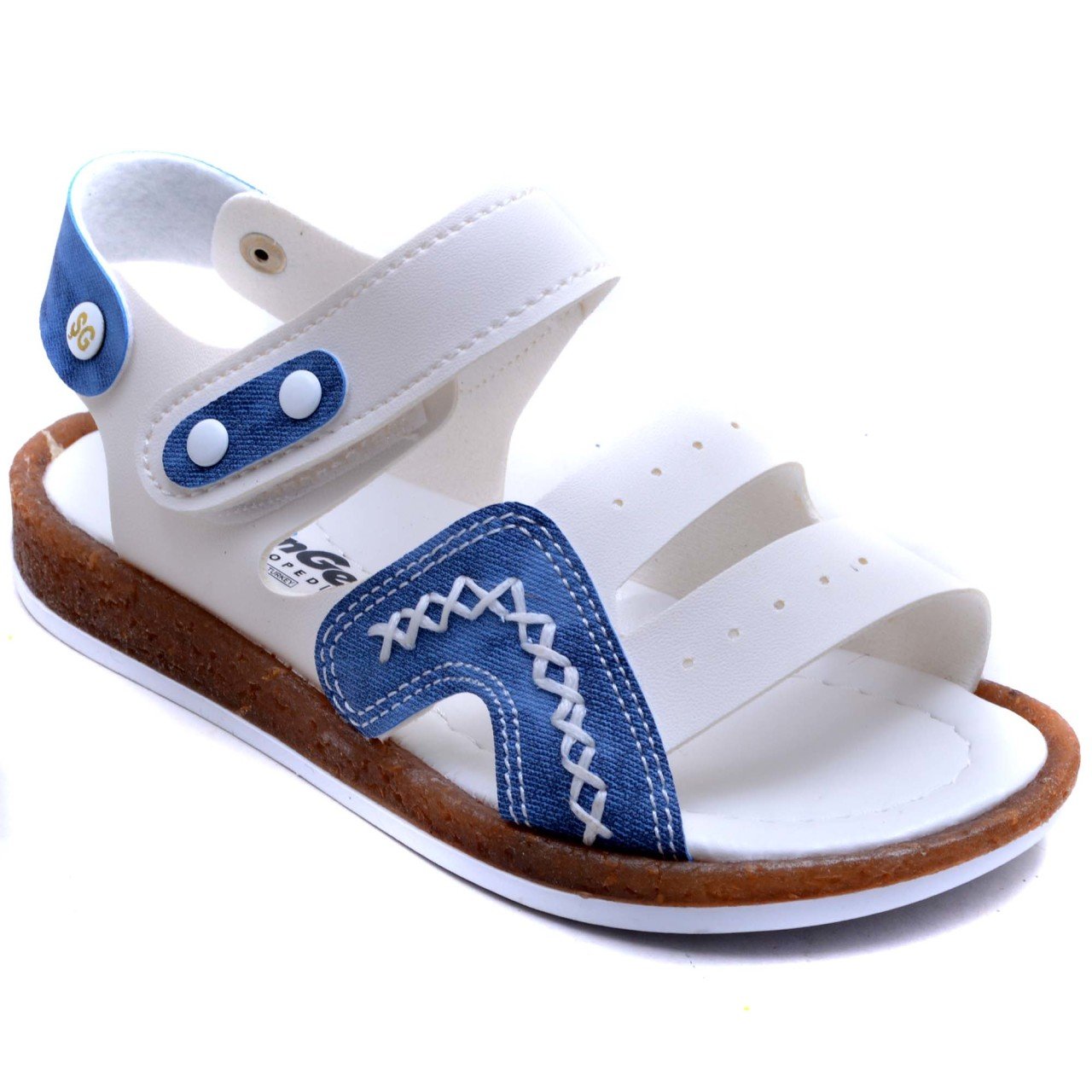 SG-2500 Patik Erkek Çocuk Sandalet - Beyaz
