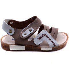 SG-2503 Patik Erkek Çocuk Sandalet - Kahve