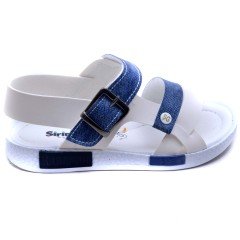 SG-2520 Patik Erkek Çocuk Sandalet - Beyaz
