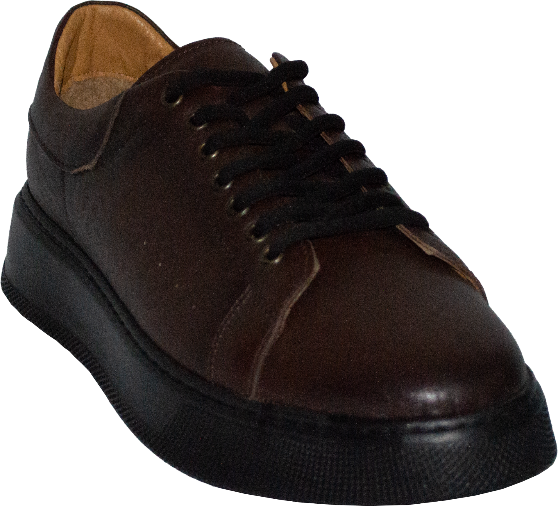 Erkek Spor Ayakkabı - Koyu Kahverengi