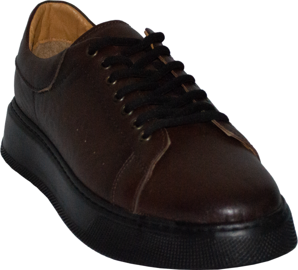 Erkek Spor Ayakkabı - Koyu Kahverengi