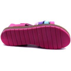 SG-2469 Filet Kız Çocuk Sandalet - Fuşya