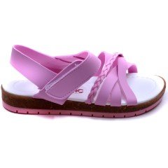 SG-2470 Filet Kız Çocuk Sandalet - Pembe