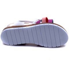 SG-2472 Filet Kız Çocuk Sandalet - Beyaz