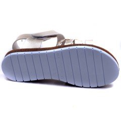 SG-2477 Filet Kız Çocuk Sandalet - Altın
