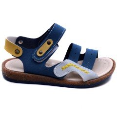 SG-2501 Filet Erkek Çocuk Sandalet - Mavi