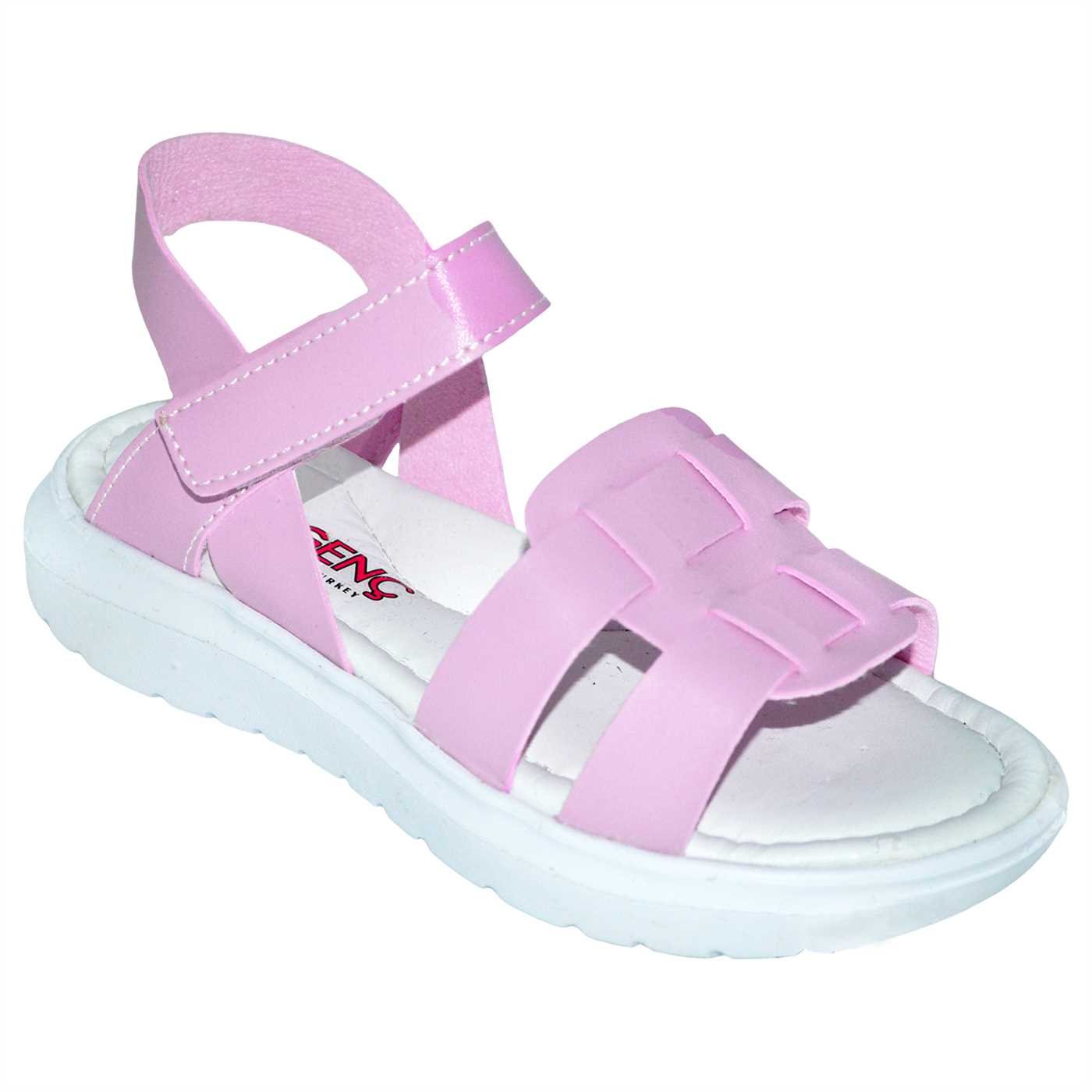 filet kız çocuk sandalet - pembe
