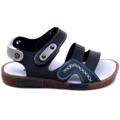 SG-2505 Filet Erkek Çocuk Sandalet - Füme